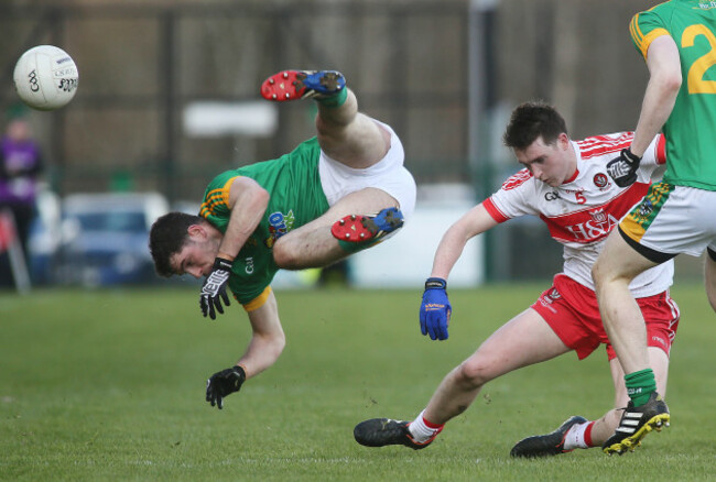 Donal Keogan with Gareth McKinless