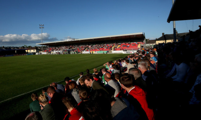 General view of the Shed End at Turners Cross