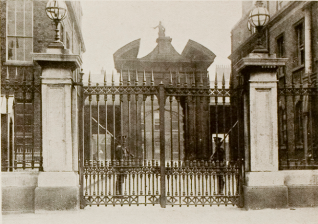 Dublin Castle gates
