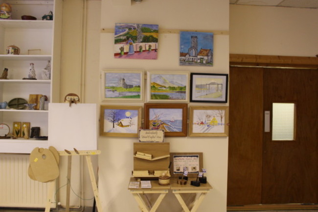 Men's Shed - paintings