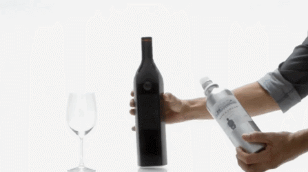 internet wine bottle