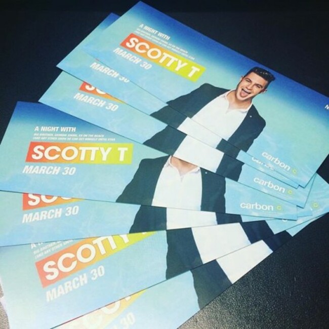 Tickets are now on sale to see @scottgshore #Carbon #GeordieShore #Nightclub #Galway