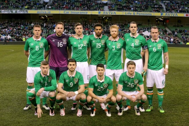 The Republic of Ireland team