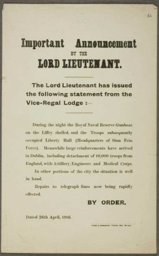 Lord Lieutenant announcement