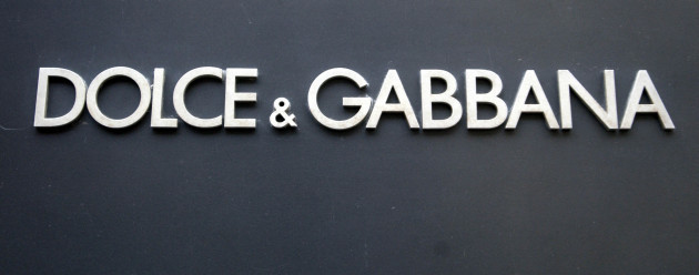 Dolce and Gabbana sign