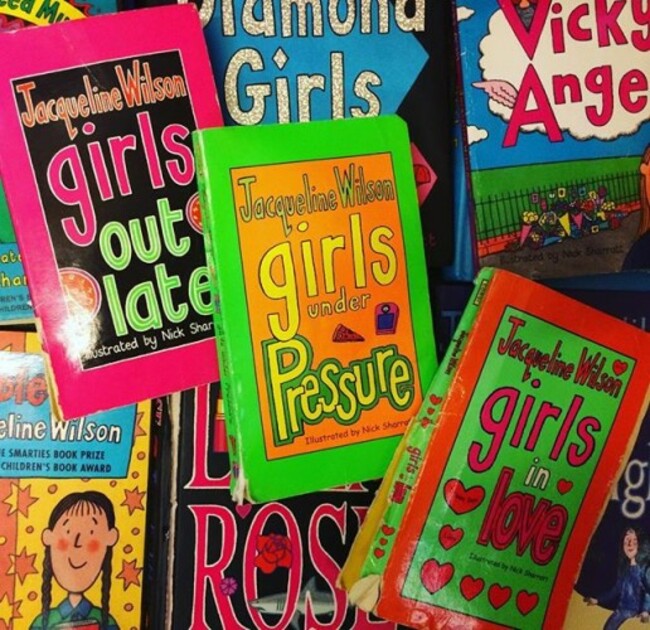 The Loft Clearout begins as chez Gaunt is now sold. I just can't part with Jacqueline though. Girls In Love was just too epic. #jacquelinewilson #kingston #book #paper #trees #nicksharratt #teenagereads