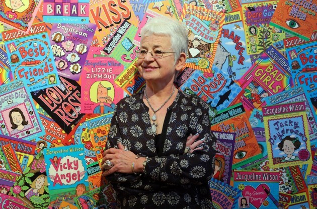 Jacqueline Wilson exhibition photocall - London