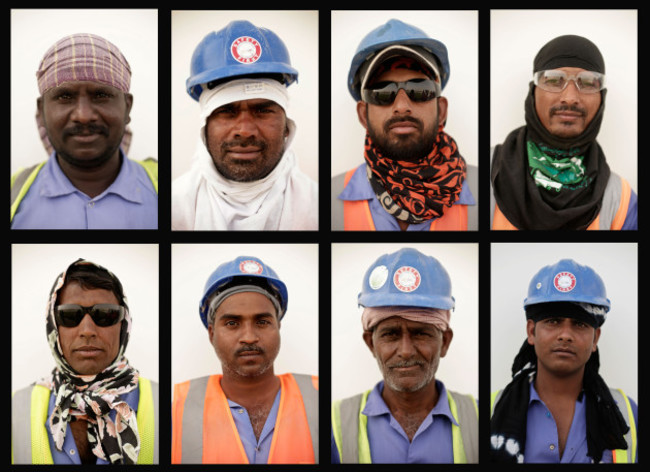 Mideast Qatar Labor