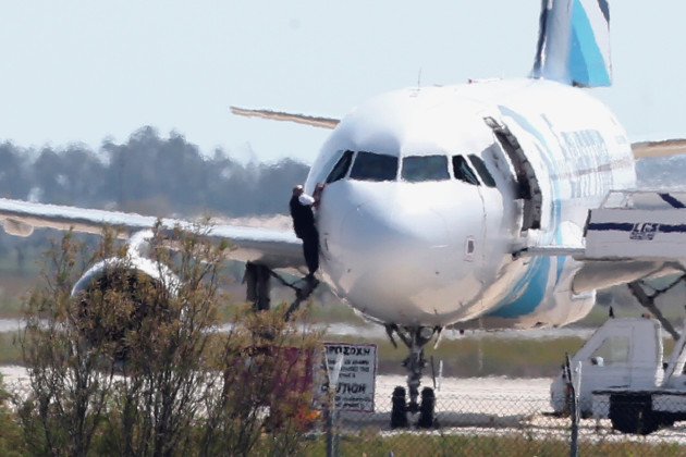 Cyprus Egypt Hijacked Plane