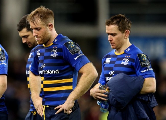 Luke Fitzgerald dejected