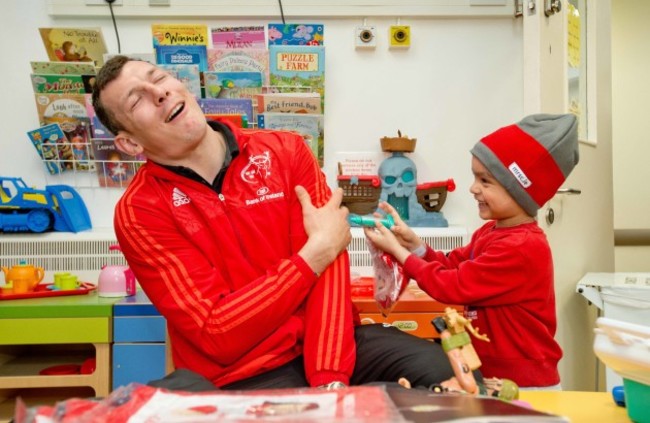 Robin Copeland with 5 year old Shane Reilly