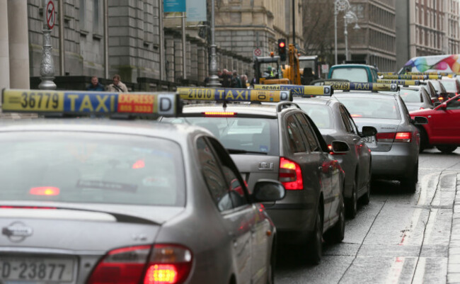 15/1/2014. Taxi Drivers Protests