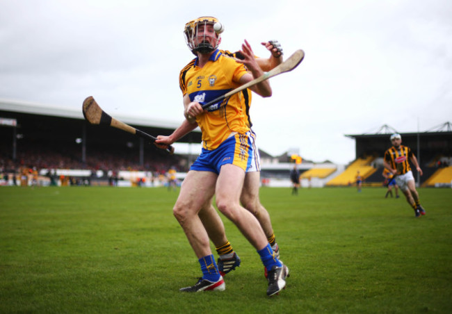 Colin Fennelly tackles Cian Dillon