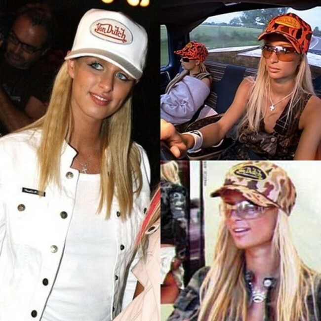 #VonDutch Truckers hats are making a come back #ParisHilton #NickyHilton