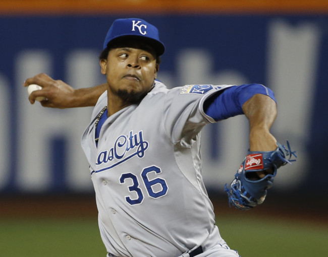 Royals Volquez Baseball