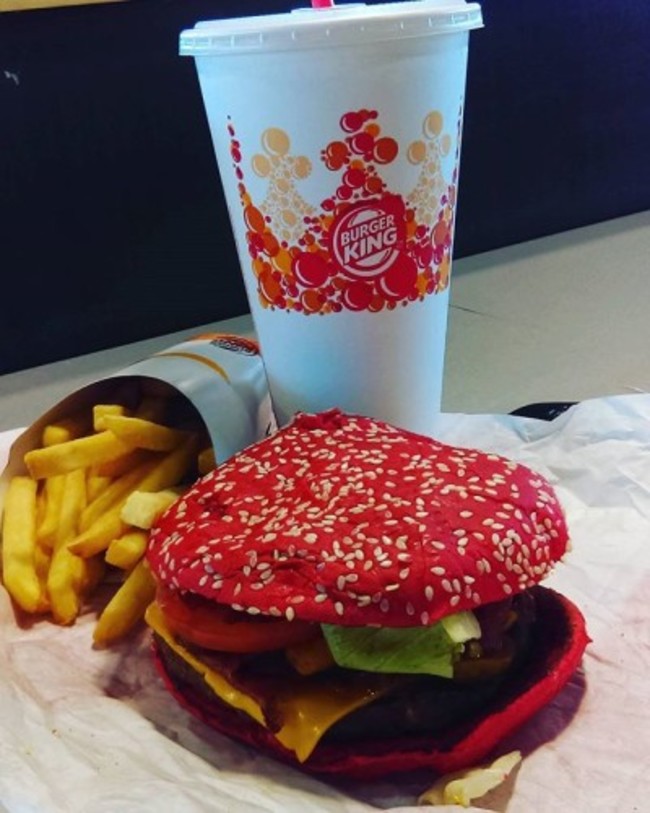 Life is better spicy! #TheBunIsRed #AngriestWhopper #N MyMouthIsOnFire