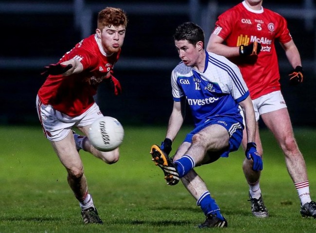 Donal Meegan with Cathal MacShane