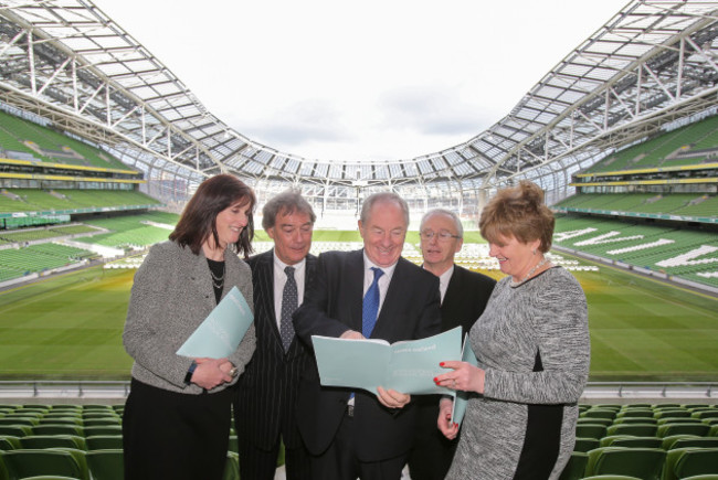 Dr. &Uacute;na May, David Howman, Michael Ring, T.D, John Treacy and Caroline Murphy