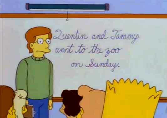 simpsons_cursive