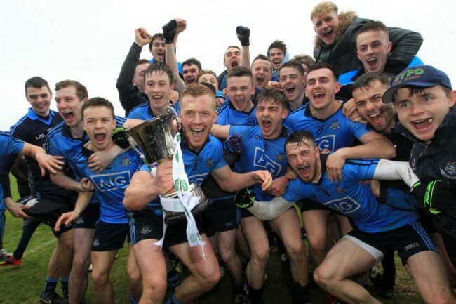 Dublin team celebrate victory