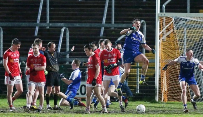 Monaghan celebrate winning