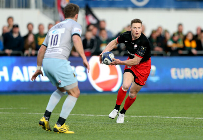 Chris Ashton with Stephen Myler