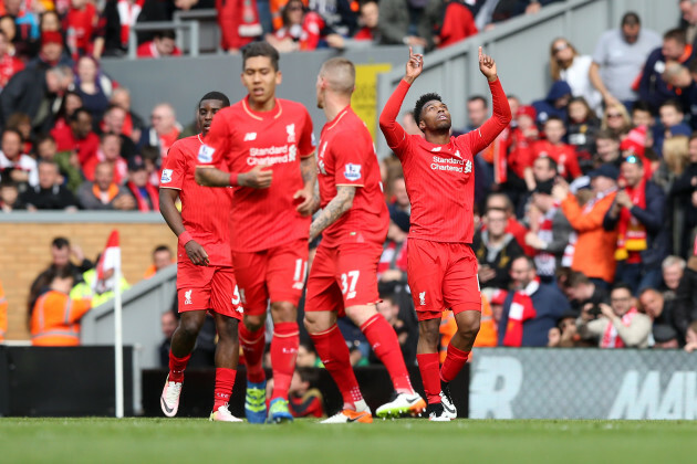 Liverpool v Stoke City - Barclays Premier League - Anfield