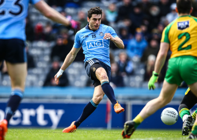 Bernard Brogan scores a goal