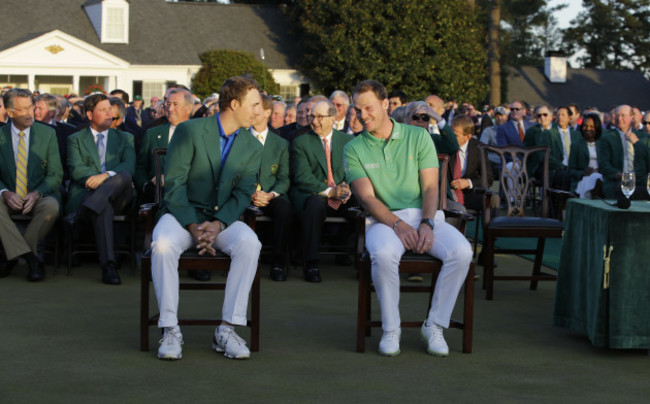 Masters Golf Final Round