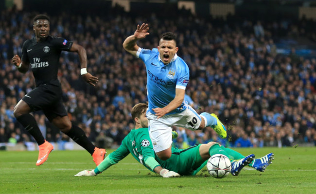 Manchester City v Paris Saint-Germain - UEFA Champions League - Quarter Final - Second Leg - Etihad Stadium