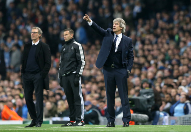 Manchester City v Paris Saint-Germain - UEFA Champions League - Quarter Final - Second Leg - Etihad Stadium