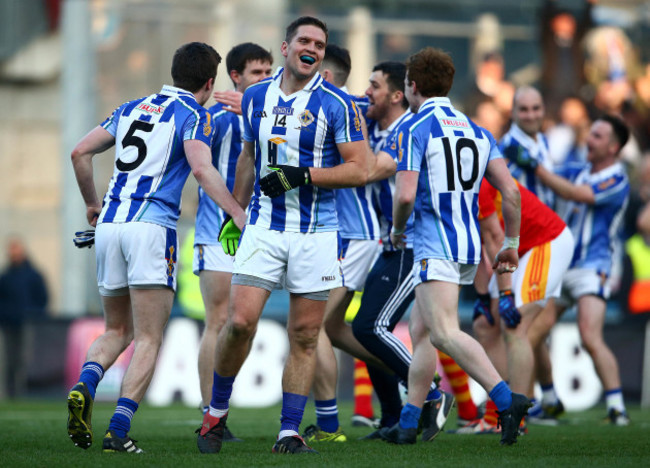 Conal Keaney celebrates