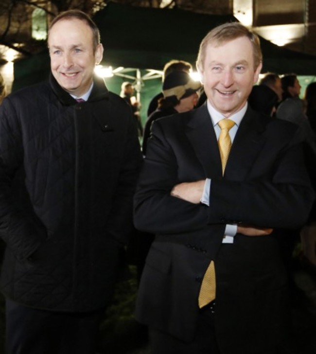 File Photo: Micheal Martin and Caretaker Taoiseach Enda Kenny to meet this afternoon after second failed attempt to elect a taoiseach following the results of the 2016 General Election.