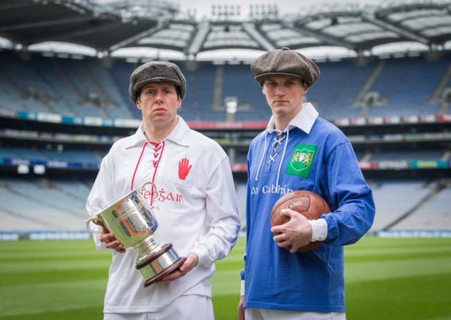 Sean Cavanagh and Gearoid McKiernan