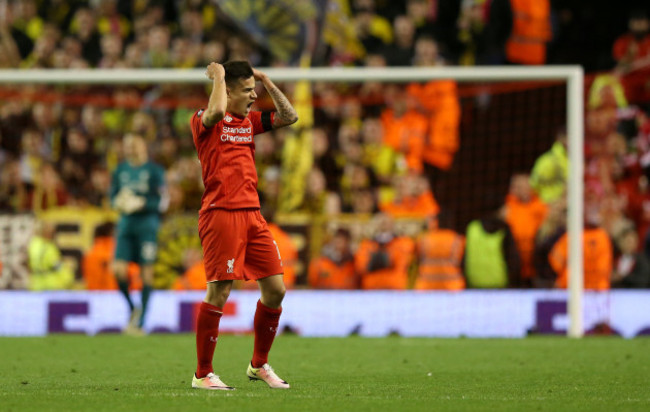 Liverpool v Borussia Dortmund - UEFA Europa League - Quarter Final - Second Leg - Anfield