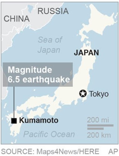 JAPAN EARTHQUAKE