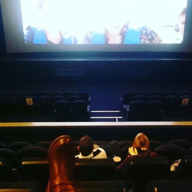 #datenight #emptycinema #feetup #starwars #odeon