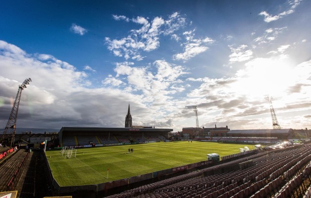 A view of Dalymount Park ahead of the game