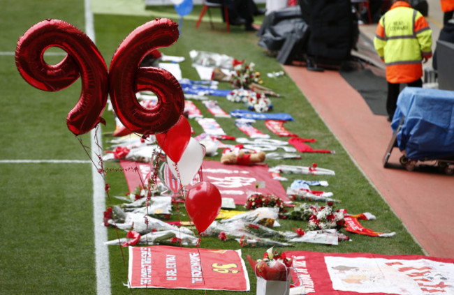 Hillsborough 27th Anniversary Memorial Service - Anfield