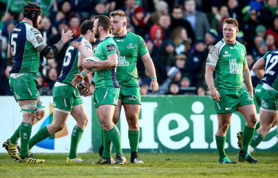 Aly Muldowney celebrates with Shane O’Leary