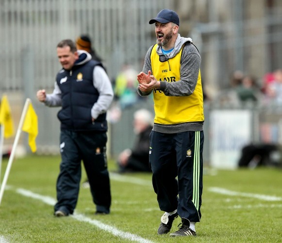 Donal Og Cusack celebrates a score