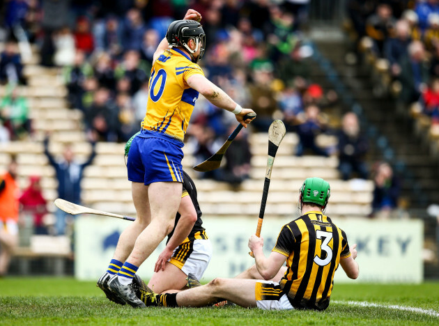 John Conlon celebrates scoring his sides first goal