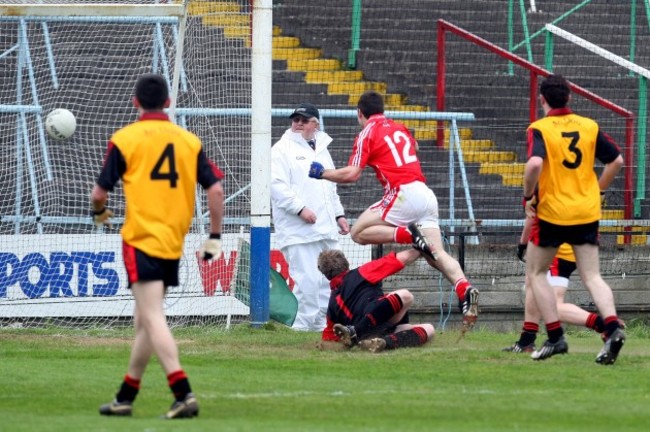 Colm O'Driscoll scores a goal