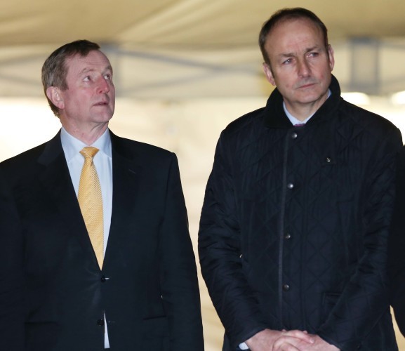 File Photo: Micheal Martin and Caretaker Taoiseach Enda Kenny to meet this afternoon after second failed attempt to elect a taoiseach following the results of the 2016 General Election.