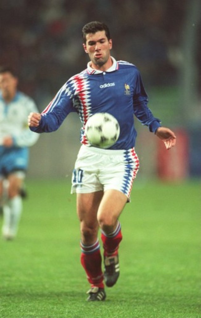 France v Israel, Euro '96 Qualifier, Soccer.