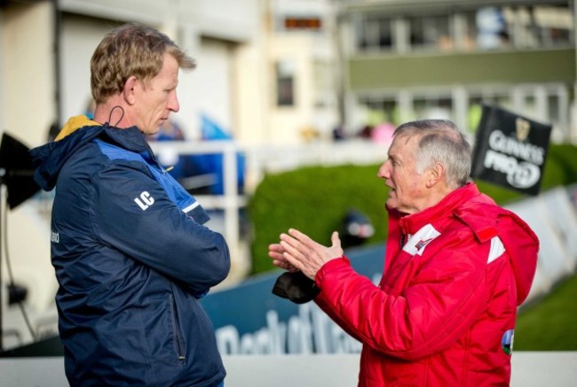 Leo Cullen with Alan Solomons