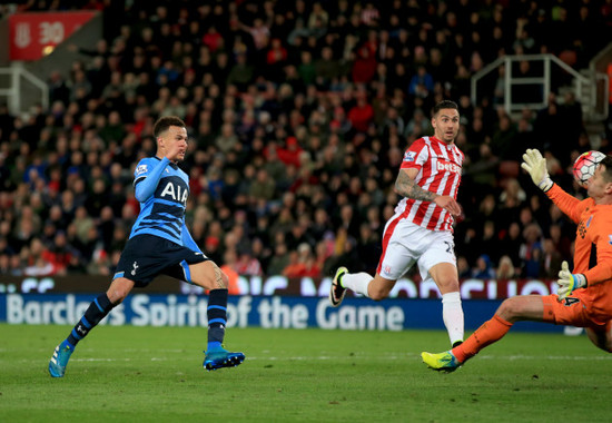 Stoke City v Tottenham Hotspur - Barclays Premier League - Britannia Stadium