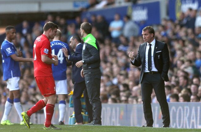 Soccer - Barclays Premier League - Everton v Liverpool - Goodison Park