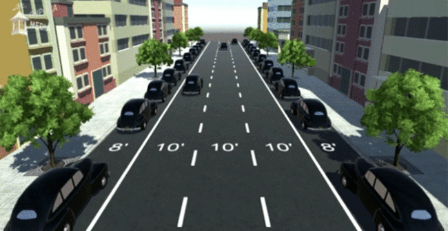 road diet gif