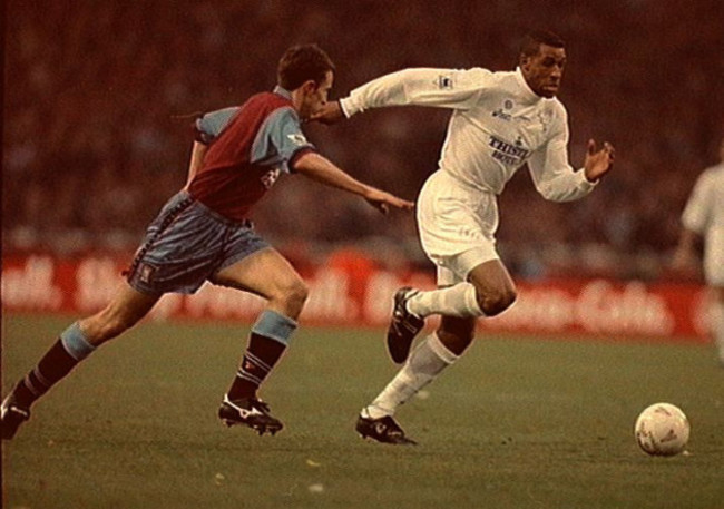 Coca- Cola Cup Final, Aston Villa v Leeds United, Soccer.